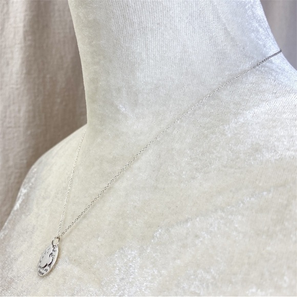 Sterling Silver Two Piece Disney® Laughter is Timeless Mickey Mouse Necklace - Picture 3 of 8